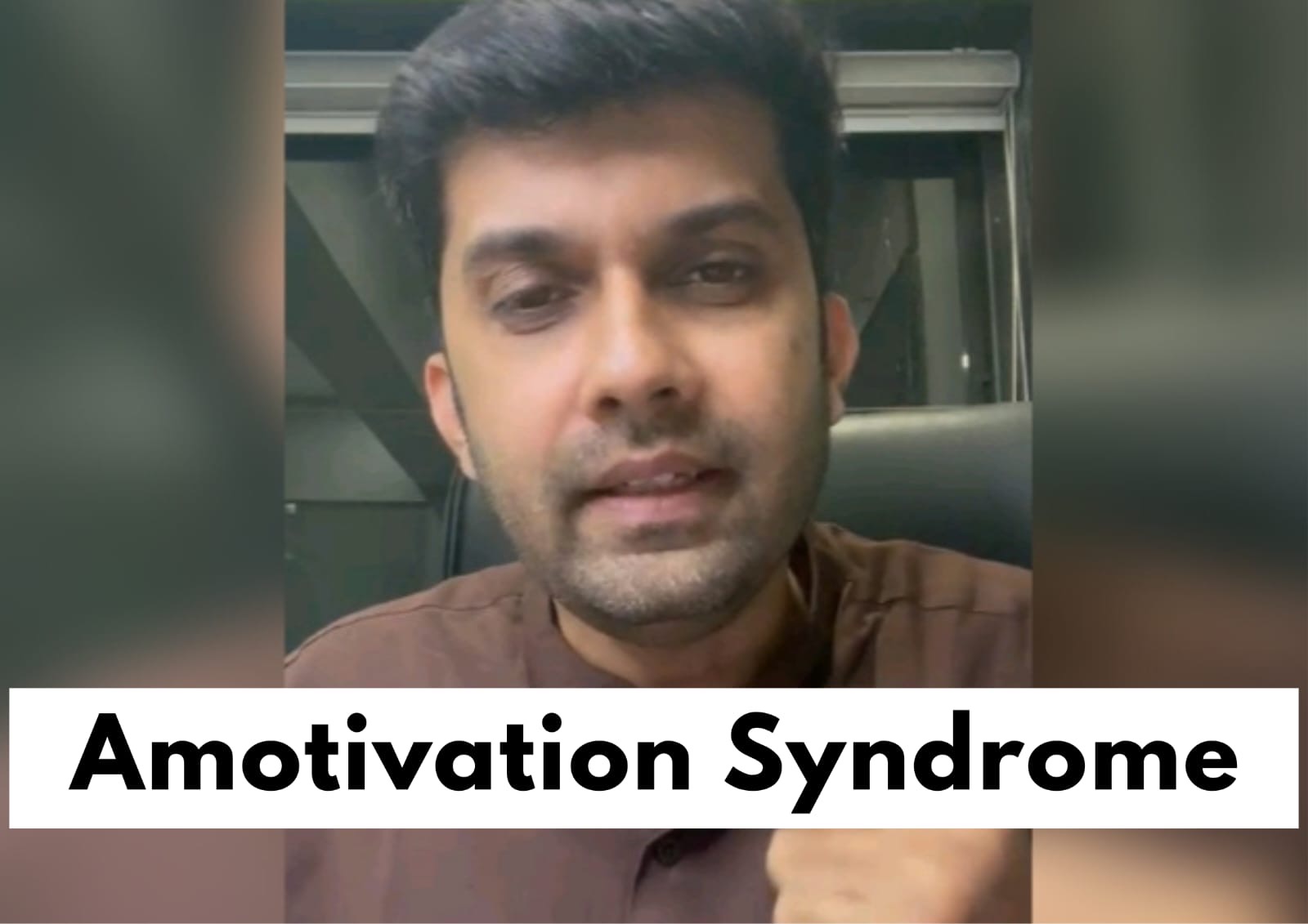 What is amotivation syndrome seen in long term cannabis use?